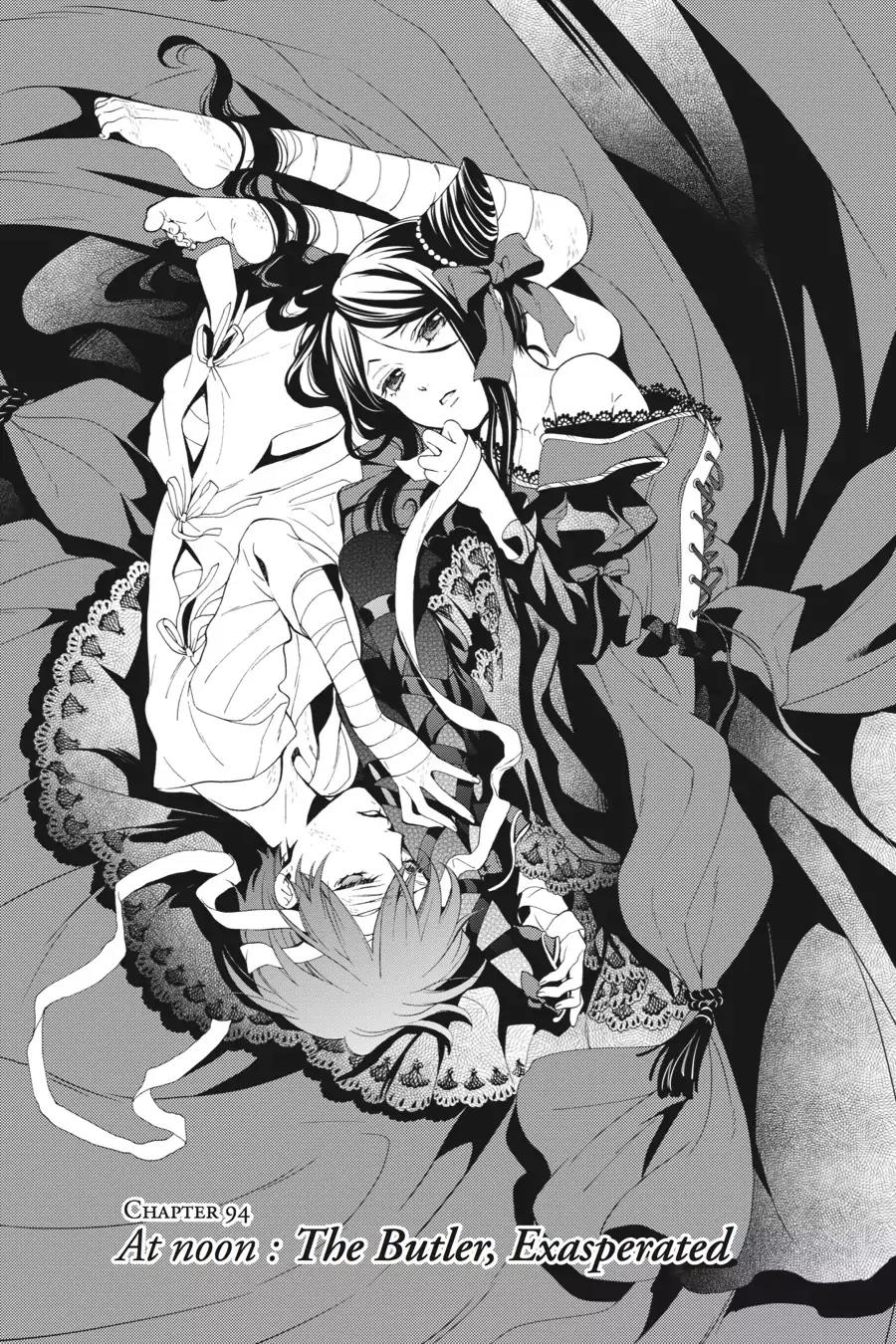 Kuroshitsuji Chapter 94 page 1 - Chapter 94: At noon: The Butler, Exasperated