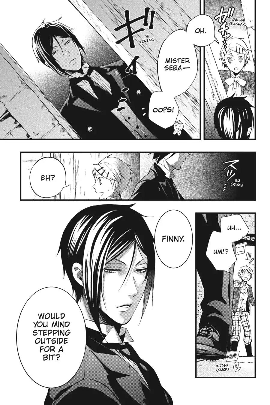 Kuroshitsuji Chapter 94 page 13 - Chapter 94: At noon: The Butler, Exasperated
