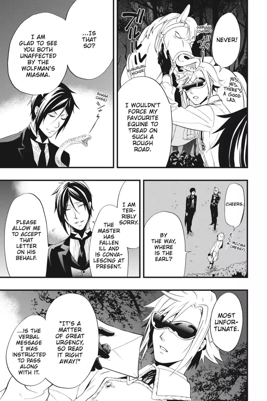 Kuroshitsuji Chapter 94 page 3 - Chapter 94: At noon: The Butler, Exasperated
