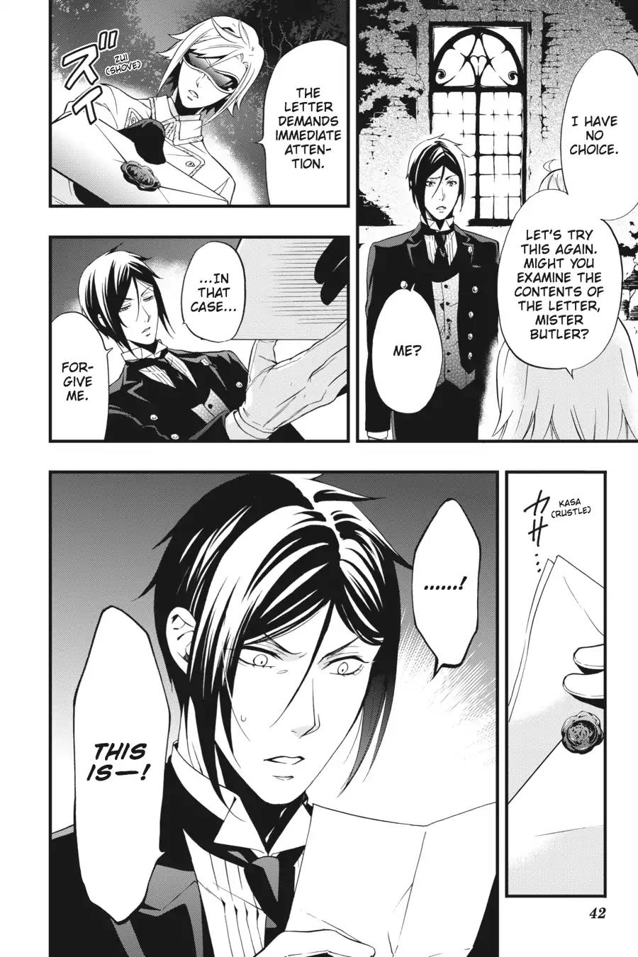 Kuroshitsuji Chapter 94 page 4 - Chapter 94: At noon: The Butler, Exasperated