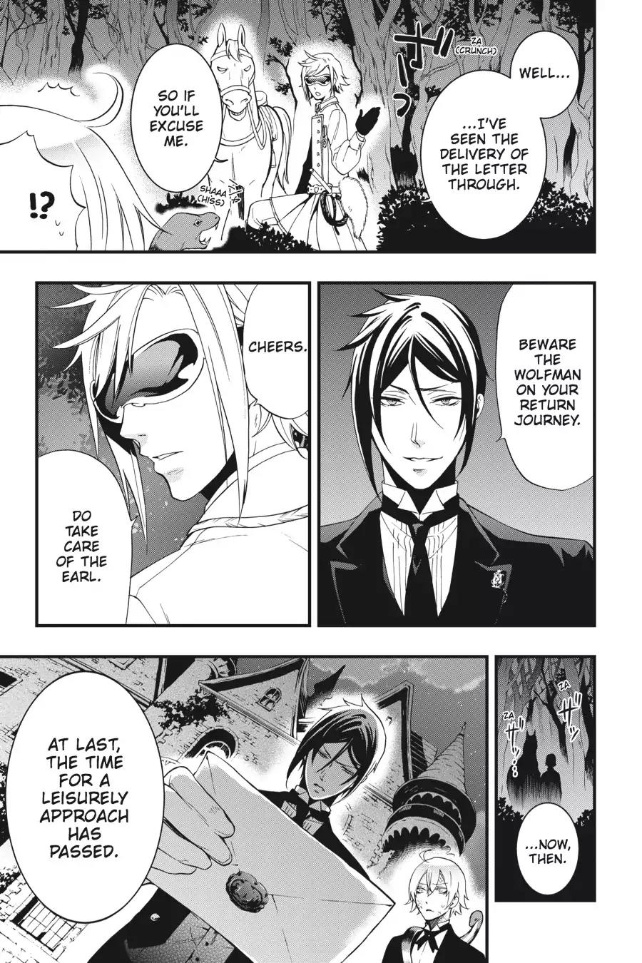 Kuroshitsuji Chapter 94 page 5 - Chapter 94: At noon: The Butler, Exasperated