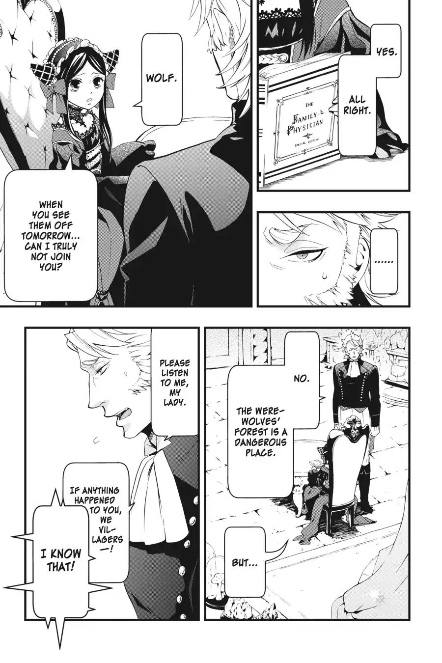 Kuroshitsuji Chapter 94 page 7 - Chapter 94: At noon: The Butler, Exasperated