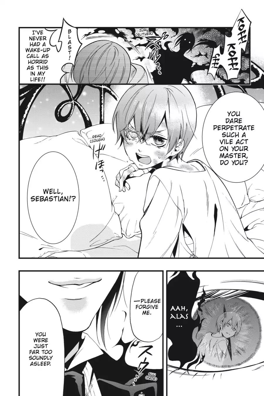 Kuroshitsuji Chapter 95 page 20 - Chapter 95: In the afternoon: The Butler, Dismayed
