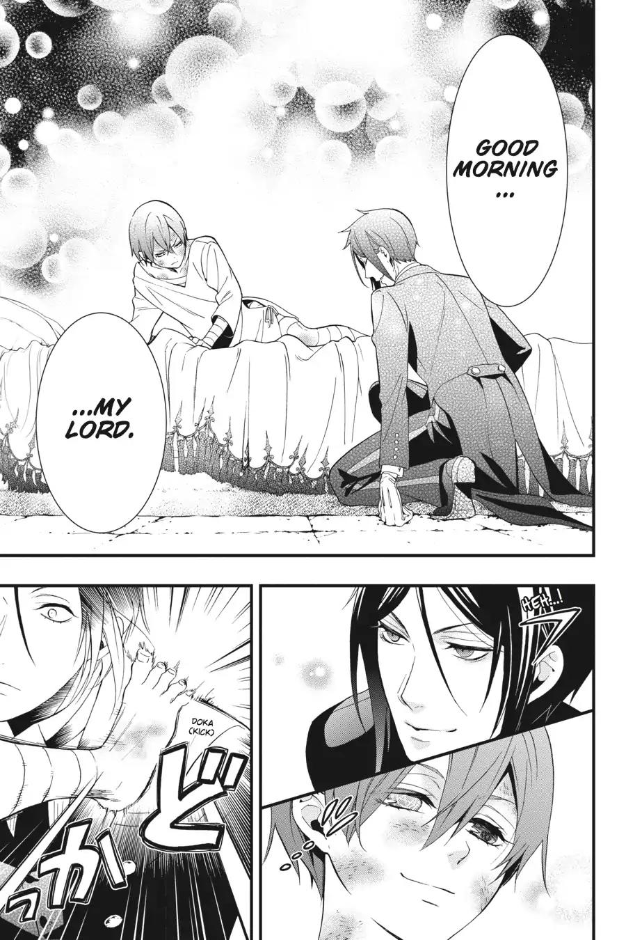 Kuroshitsuji Chapter 95 page 21 - Chapter 95: In the afternoon: The Butler, Dismayed
