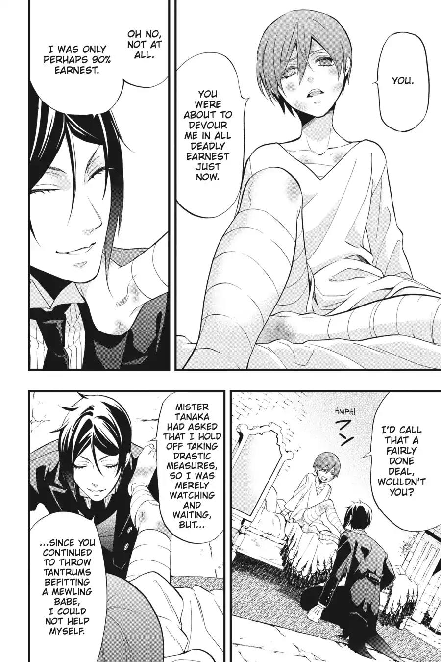 Kuroshitsuji Chapter 95 page 22 - Chapter 95: In the afternoon: The Butler, Dismayed