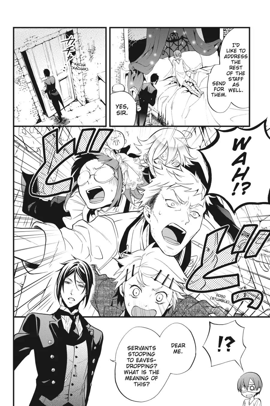 Kuroshitsuji Chapter 95 page 24 - Chapter 95: In the afternoon: The Butler, Dismayed