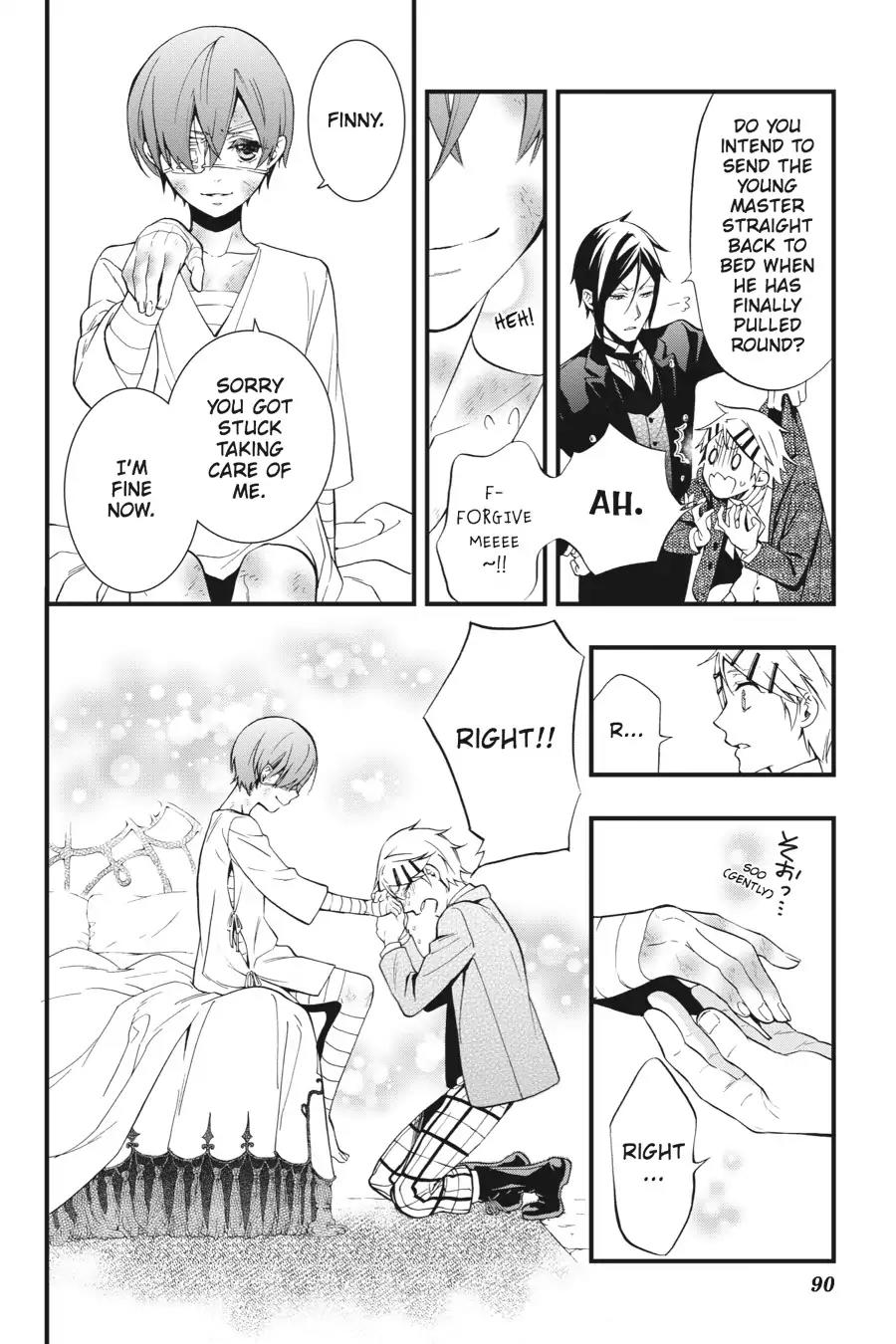 Kuroshitsuji Chapter 95 page 26 - Chapter 95: In the afternoon: The Butler, Dismayed
