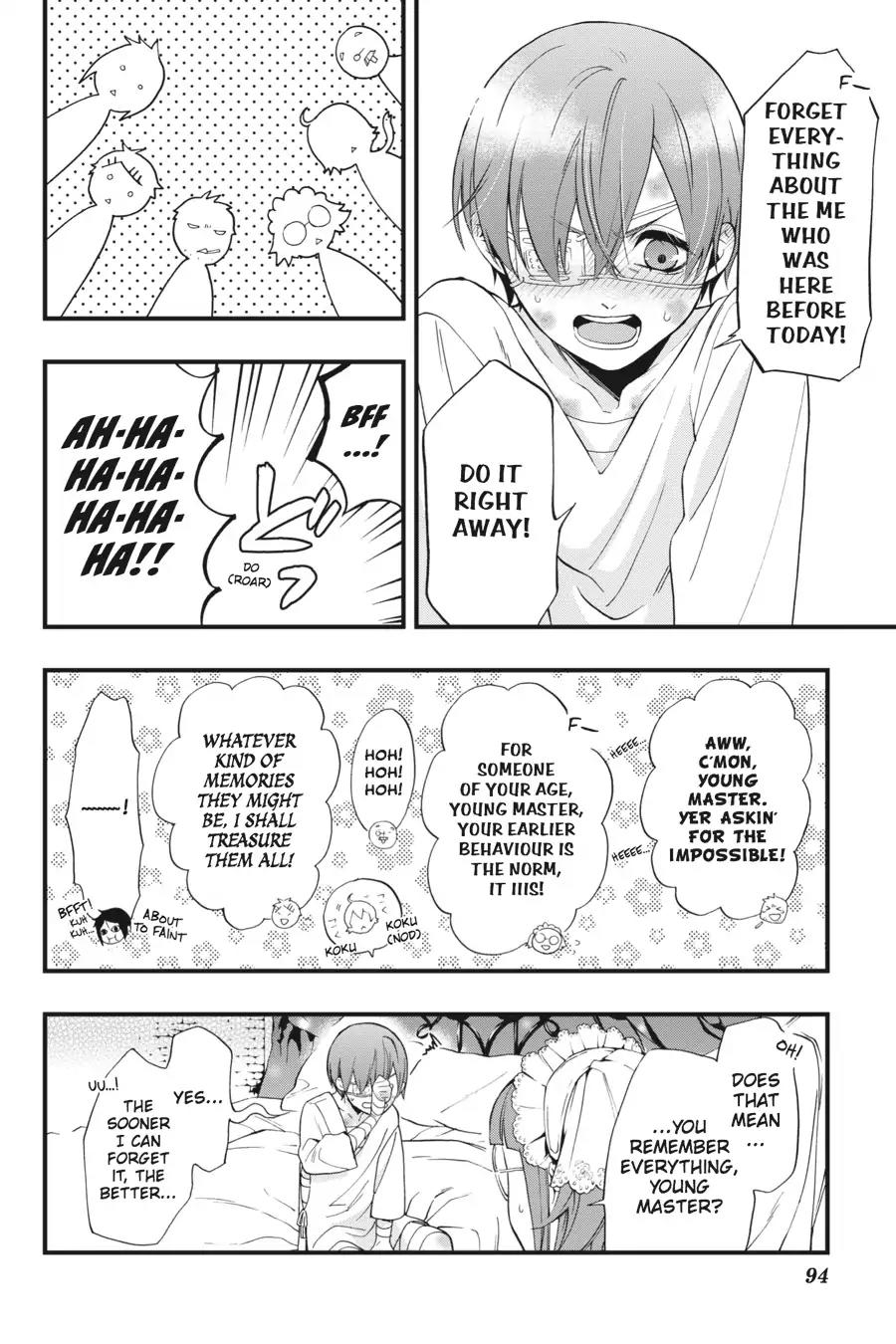 Kuroshitsuji Chapter 95 page 30 - Chapter 95: In the afternoon: The Butler, Dismayed