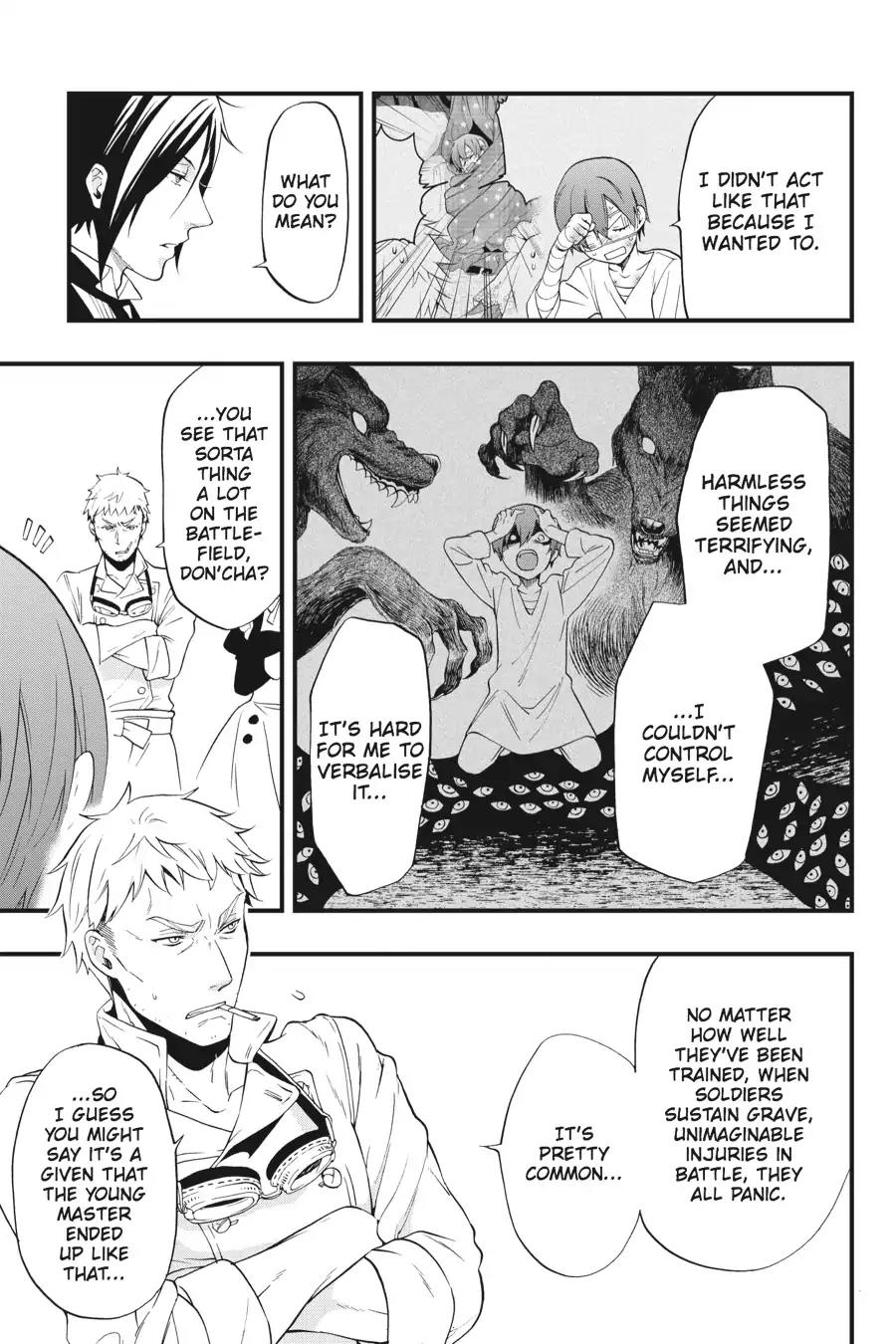 Kuroshitsuji Chapter 95 page 31 - Chapter 95: In the afternoon: The Butler, Dismayed