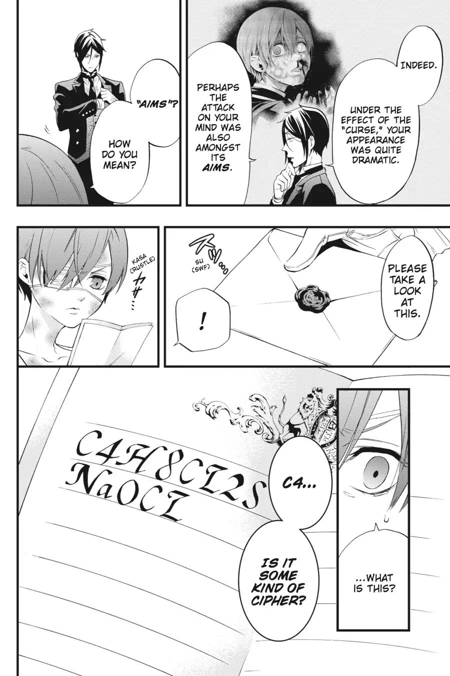Kuroshitsuji Chapter 95 page 32 - Chapter 95: In the afternoon: The Butler, Dismayed