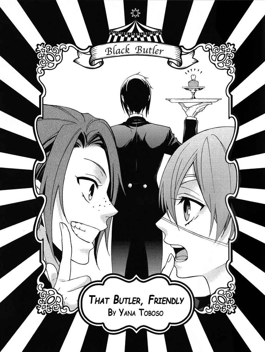 Kuroshitsuji Chapter 96.5 page 1 - Chapter 96.5 : Book of Circus Side Story: That Butler, Friendly