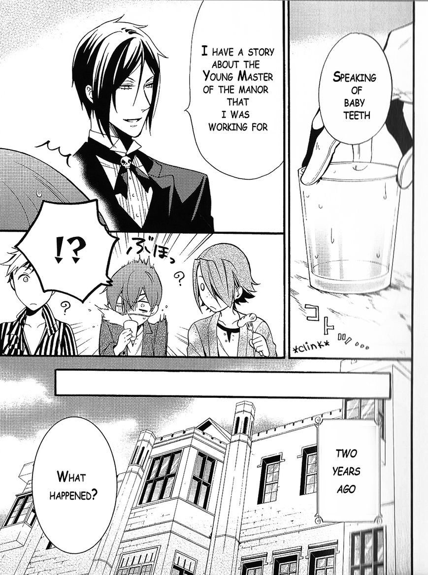 Kuroshitsuji Chapter 96.5 page 20 - Chapter 96.5 : Book of Circus Side Story: That Butler, Friendly