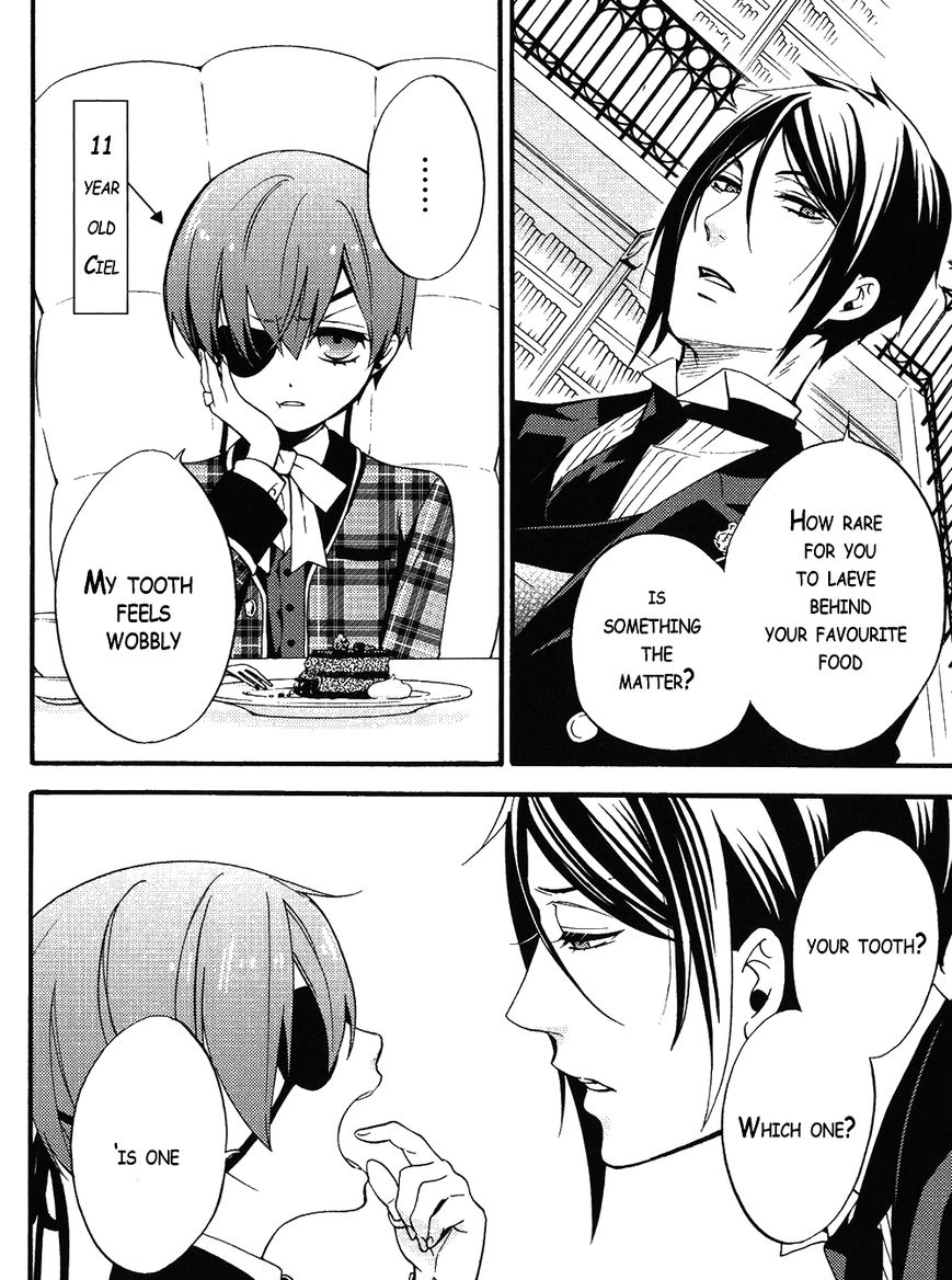 Kuroshitsuji Chapter 96.5 page 21 - Chapter 96.5 : Book of Circus Side Story: That Butler, Friendly