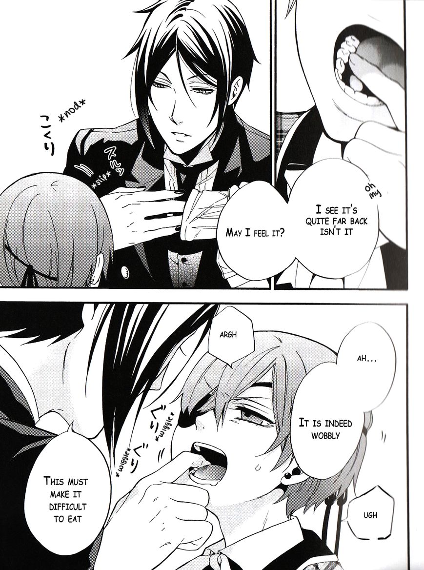 Kuroshitsuji Chapter 96.5 page 22 - Chapter 96.5 : Book of Circus Side Story: That Butler, Friendly