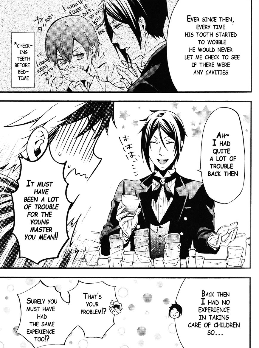 Kuroshitsuji Chapter 96.5 page 26 - Chapter 96.5 : Book of Circus Side Story: That Butler, Friendly