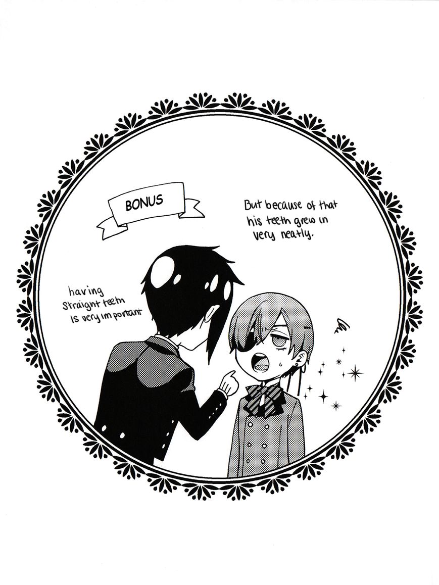 Kuroshitsuji Chapter 96.5 page 28 - Chapter 96.5 : Book of Circus Side Story: That Butler, Friendly