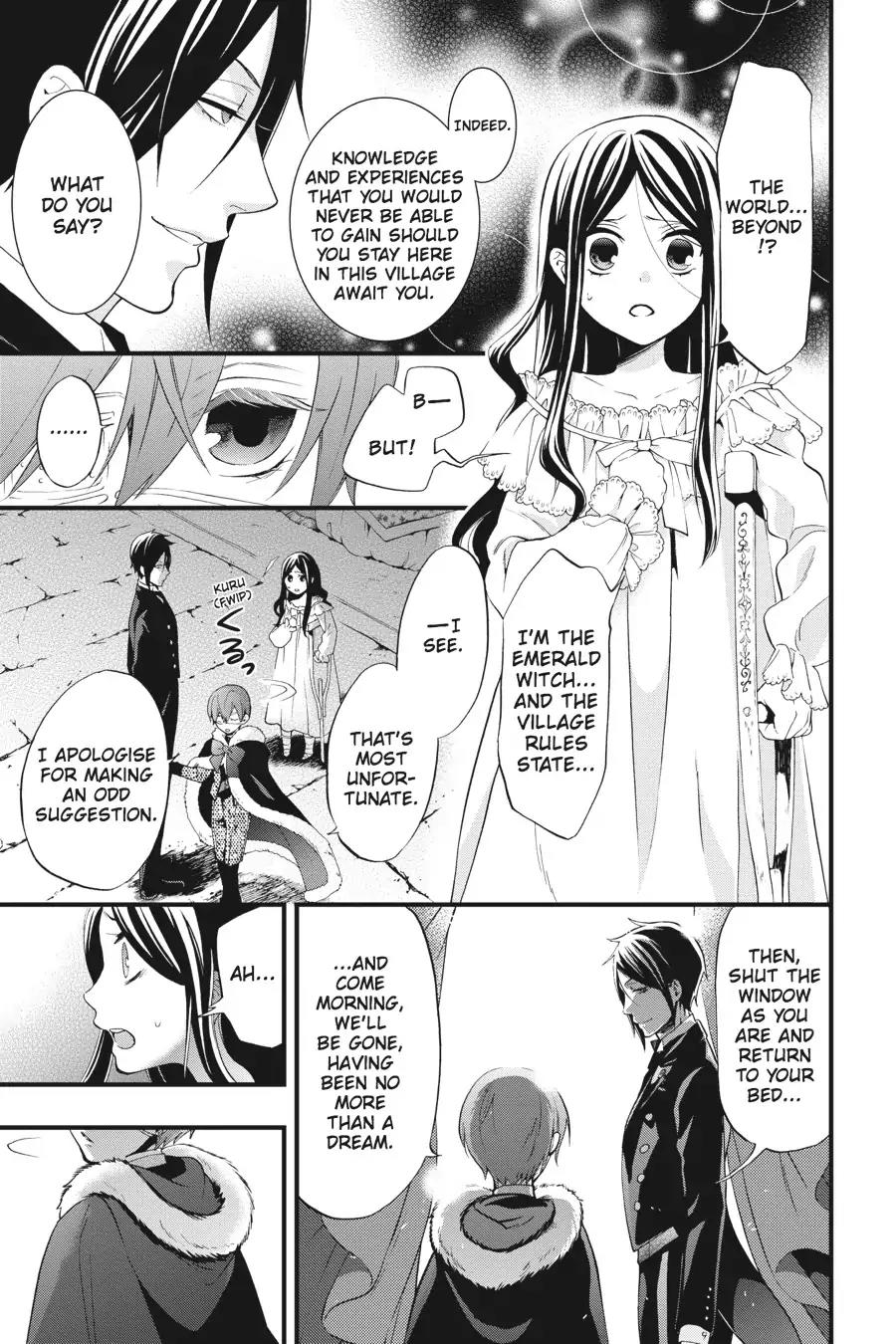 Kuroshitsuji Chapter 96 page 21 - Chapter 96: In the evening: The Butler, Encouraging