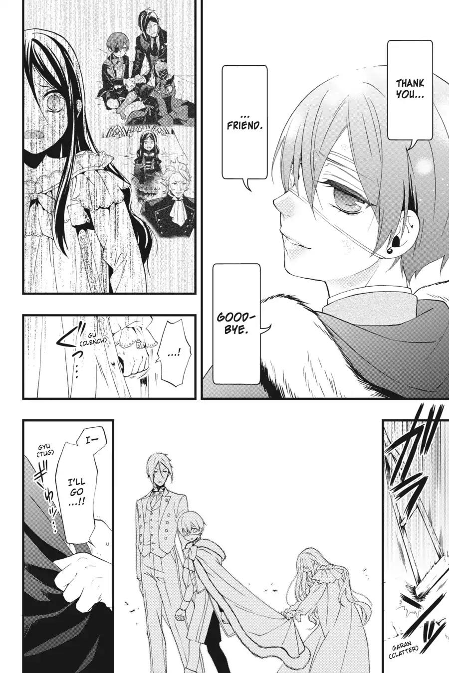 Kuroshitsuji Chapter 96 page 22 - Chapter 96: In the evening: The Butler, Encouraging
