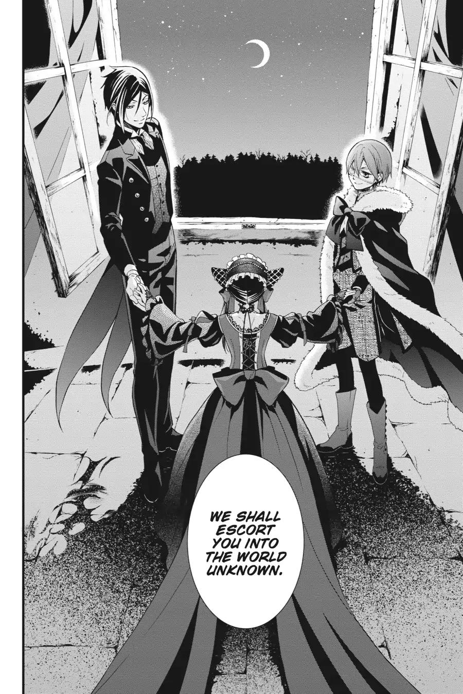 Kuroshitsuji Chapter 96 page 24 - Chapter 96: In the evening: The Butler, Encouraging