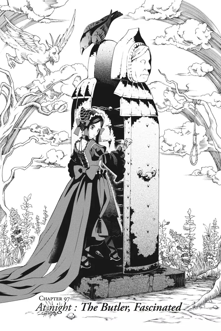 Kuroshitsuji Chapter 97 page 1 - Chapter 97: At night: The Butler, Fascinated