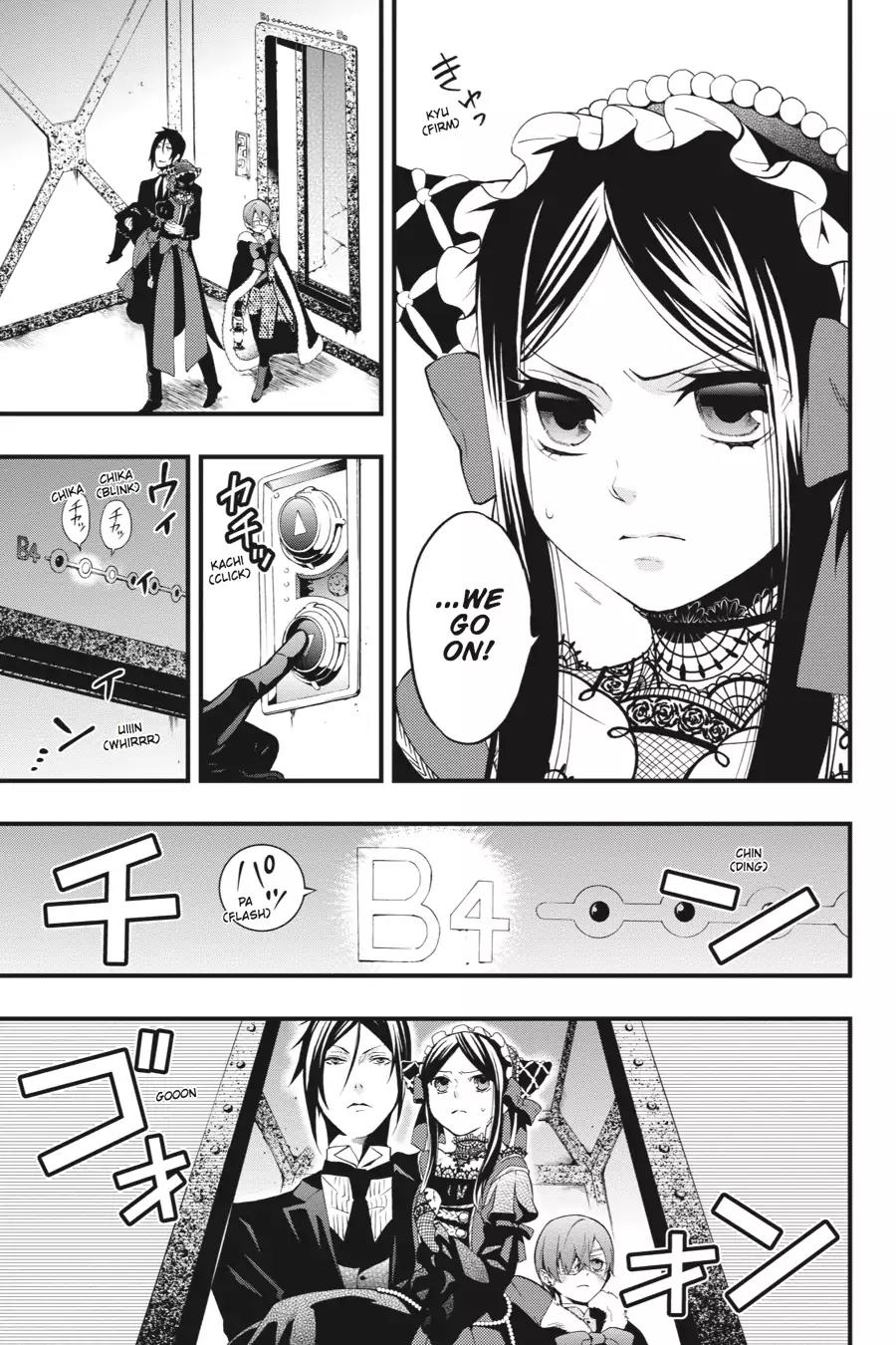 Kuroshitsuji Chapter 97 page 11 - Chapter 97: At night: The Butler, Fascinated