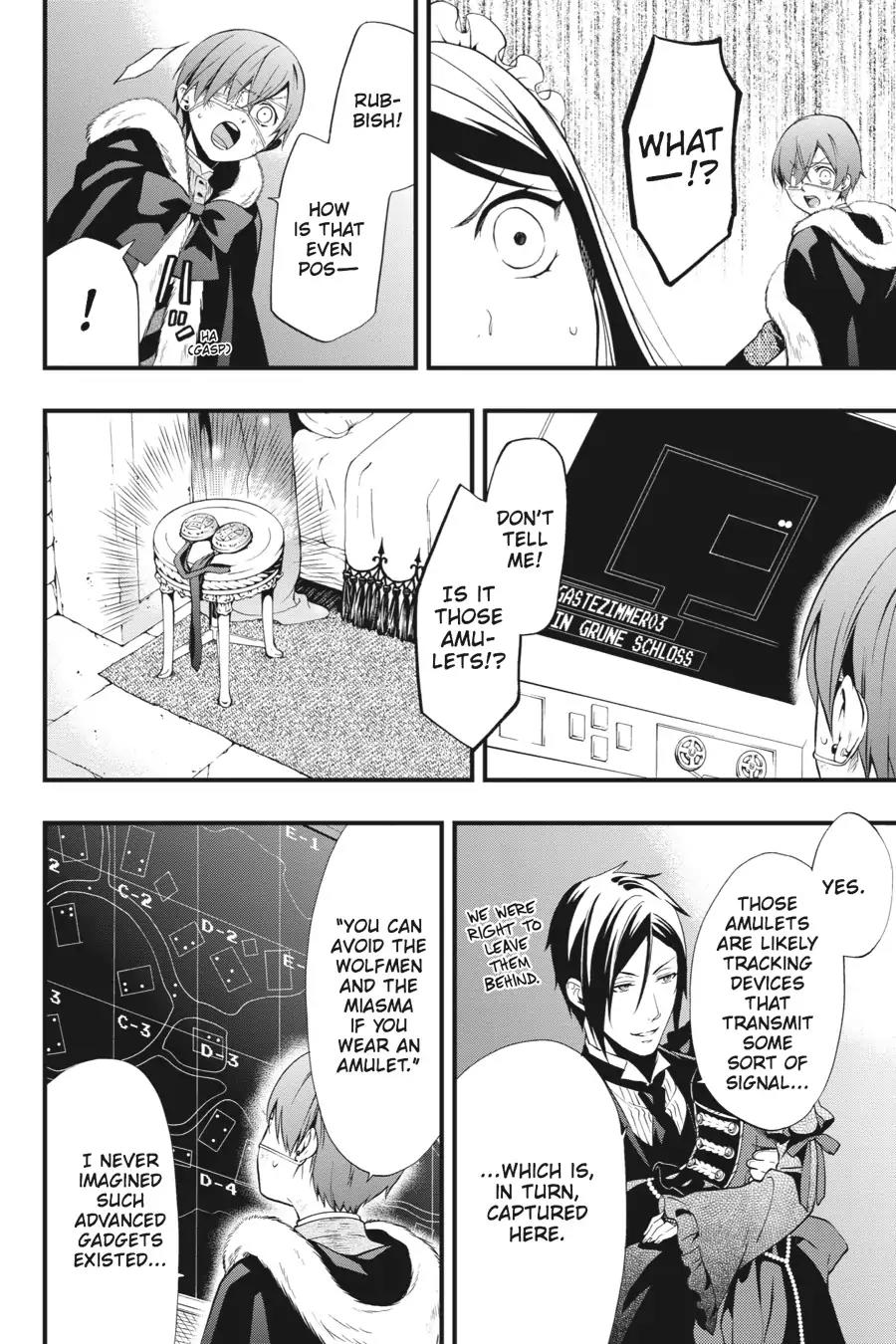 Kuroshitsuji Chapter 97 page 14 - Chapter 97: At night: The Butler, Fascinated