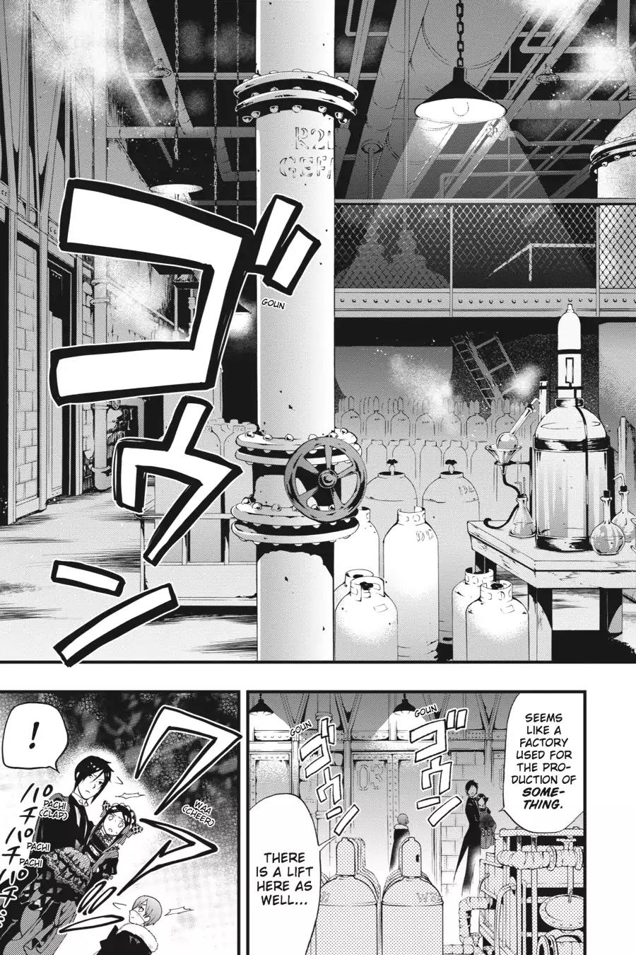 Kuroshitsuji Chapter 97 page 17 - Chapter 97: At night: The Butler, Fascinated