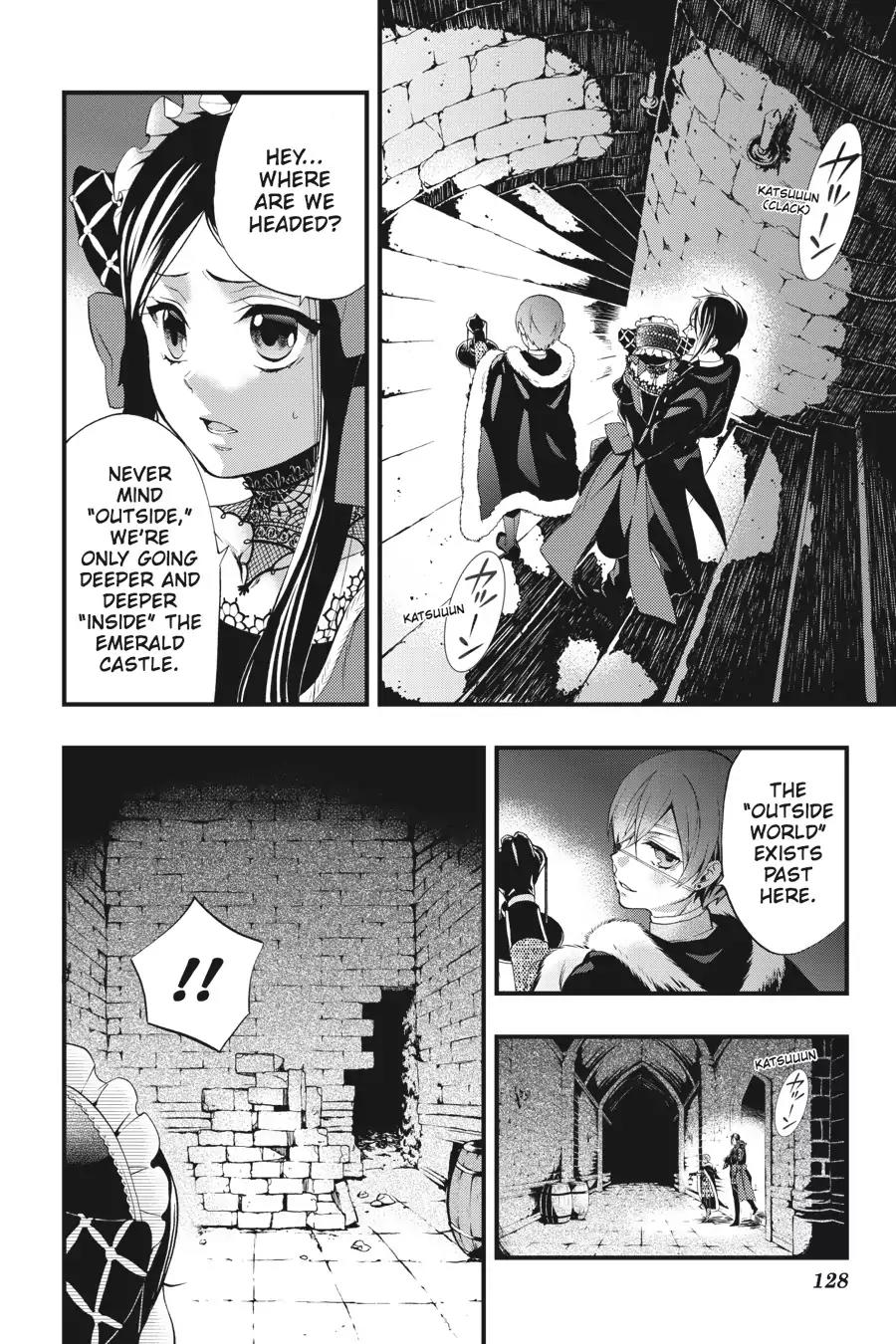 Kuroshitsuji Chapter 97 page 2 - Chapter 97: At night: The Butler, Fascinated