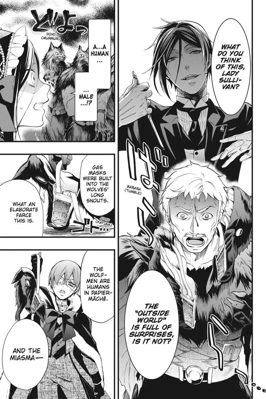 Kuroshitsuji Chapter 97 page 21 - Chapter 97: At night: The Butler, Fascinated