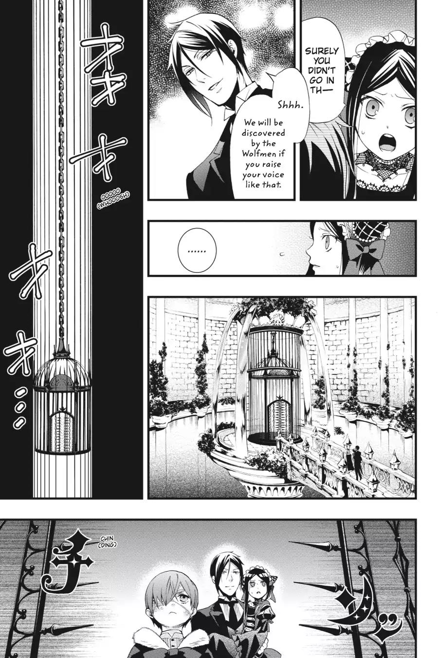 Kuroshitsuji Chapter 97 page 3 - Chapter 97: At night: The Butler, Fascinated