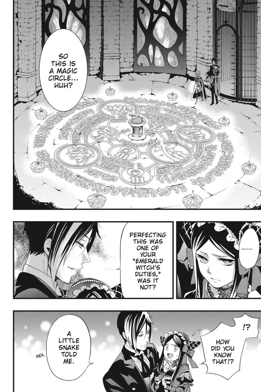 Kuroshitsuji Chapter 97 page 4 - Chapter 97: At night: The Butler, Fascinated