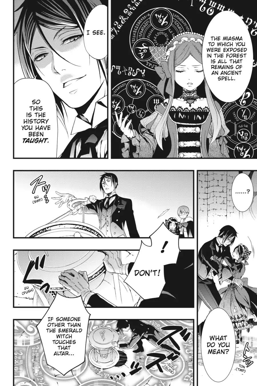 Kuroshitsuji Chapter 97 page 8 - Chapter 97: At night: The Butler, Fascinated