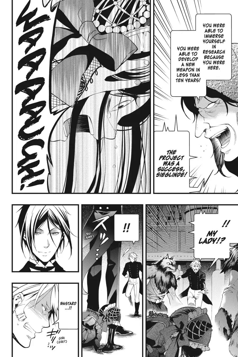 Kuroshitsuji Chapter 98 page 12 - Chapter 98: At midnight: The Butler, Responding
