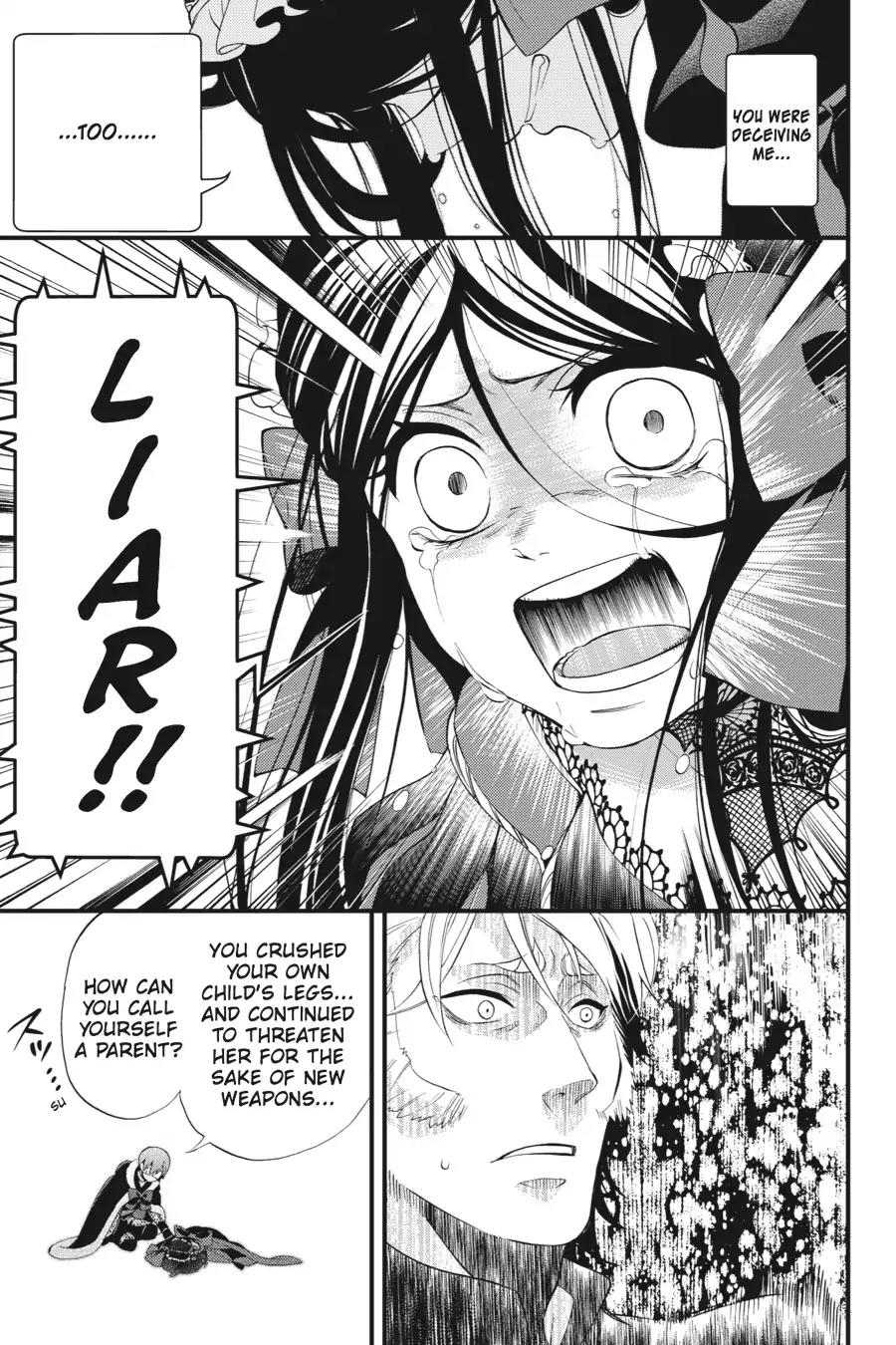 Kuroshitsuji Chapter 98 page 13 - Chapter 98: At midnight: The Butler, Responding