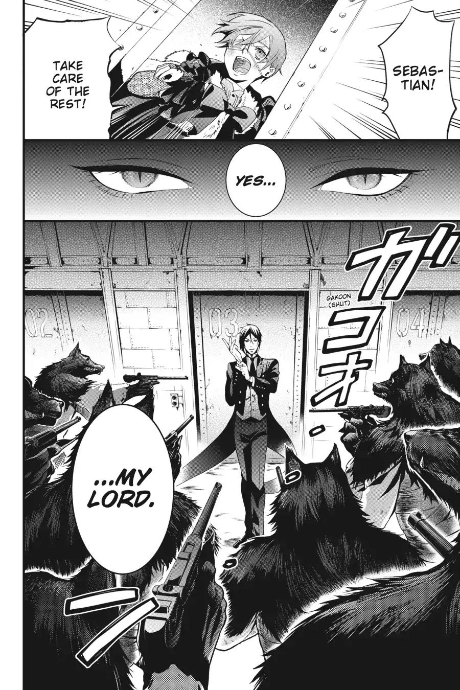 Kuroshitsuji Chapter 98 page 16 - Chapter 98: At midnight: The Butler, Responding