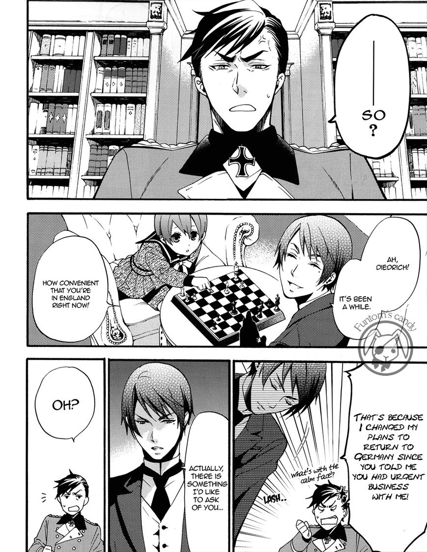 Kuroshitsuji Chapter 99.5 page 10 - Chapter 99.5 : That Butler, Nursing