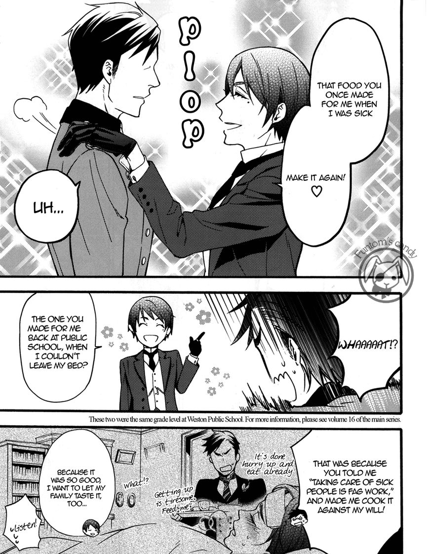 Kuroshitsuji Chapter 99.5 page 11 - Chapter 99.5 : That Butler, Nursing