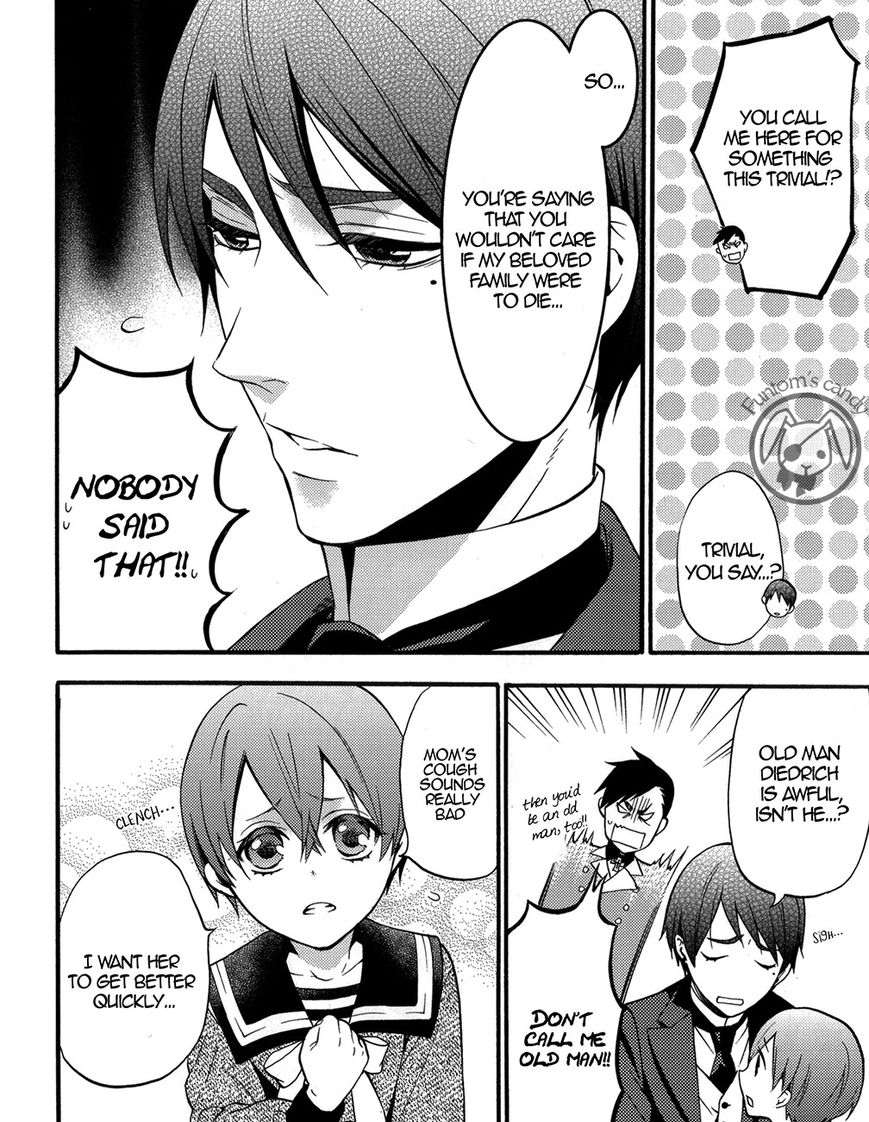 Kuroshitsuji Chapter 99.5 page 12 - Chapter 99.5 : That Butler, Nursing