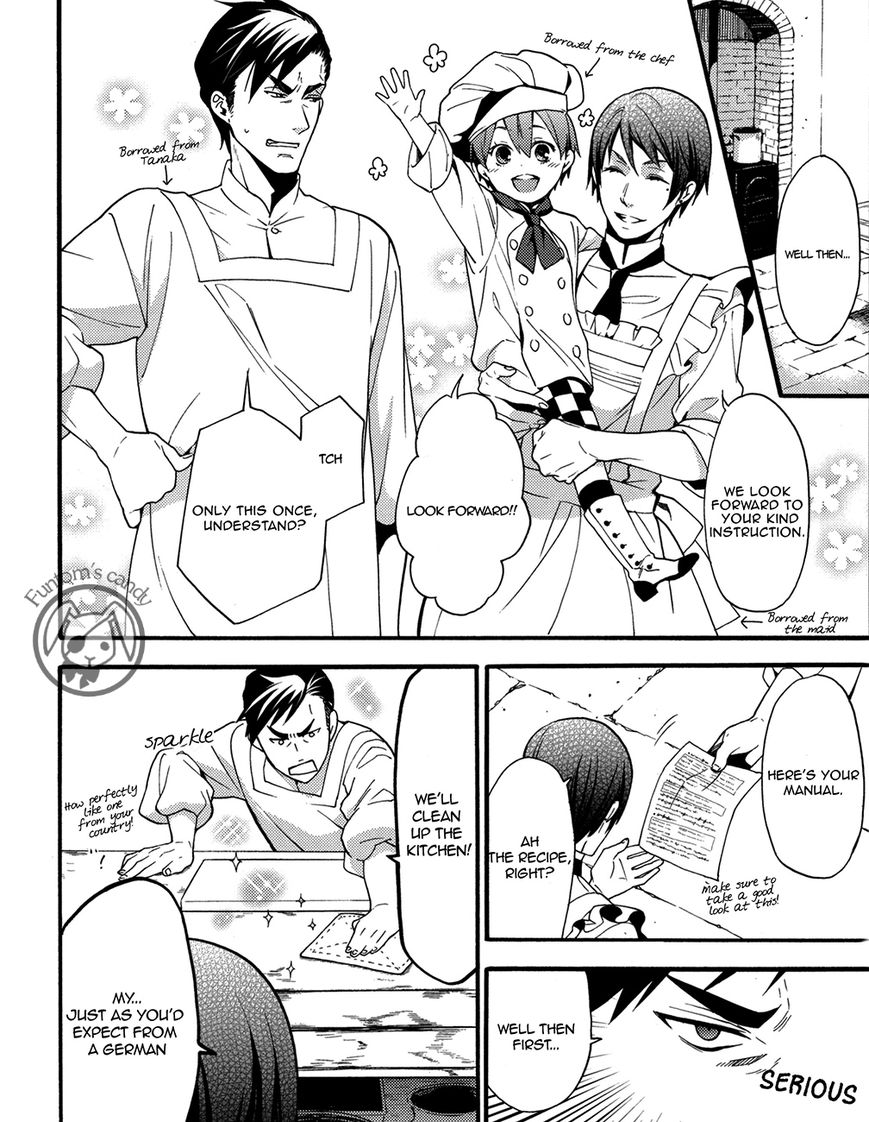 Kuroshitsuji Chapter 99.5 page 14 - Chapter 99.5 : That Butler, Nursing