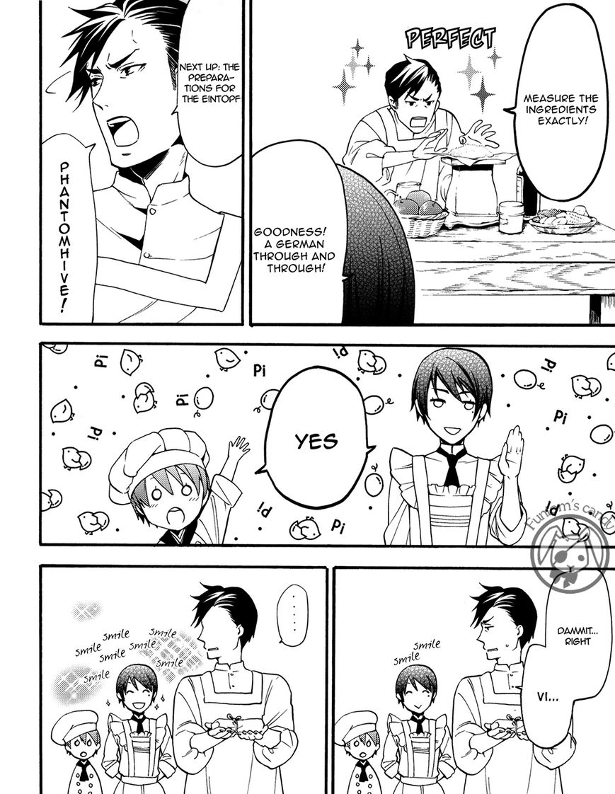 Kuroshitsuji Chapter 99.5 page 16 - Chapter 99.5 : That Butler, Nursing