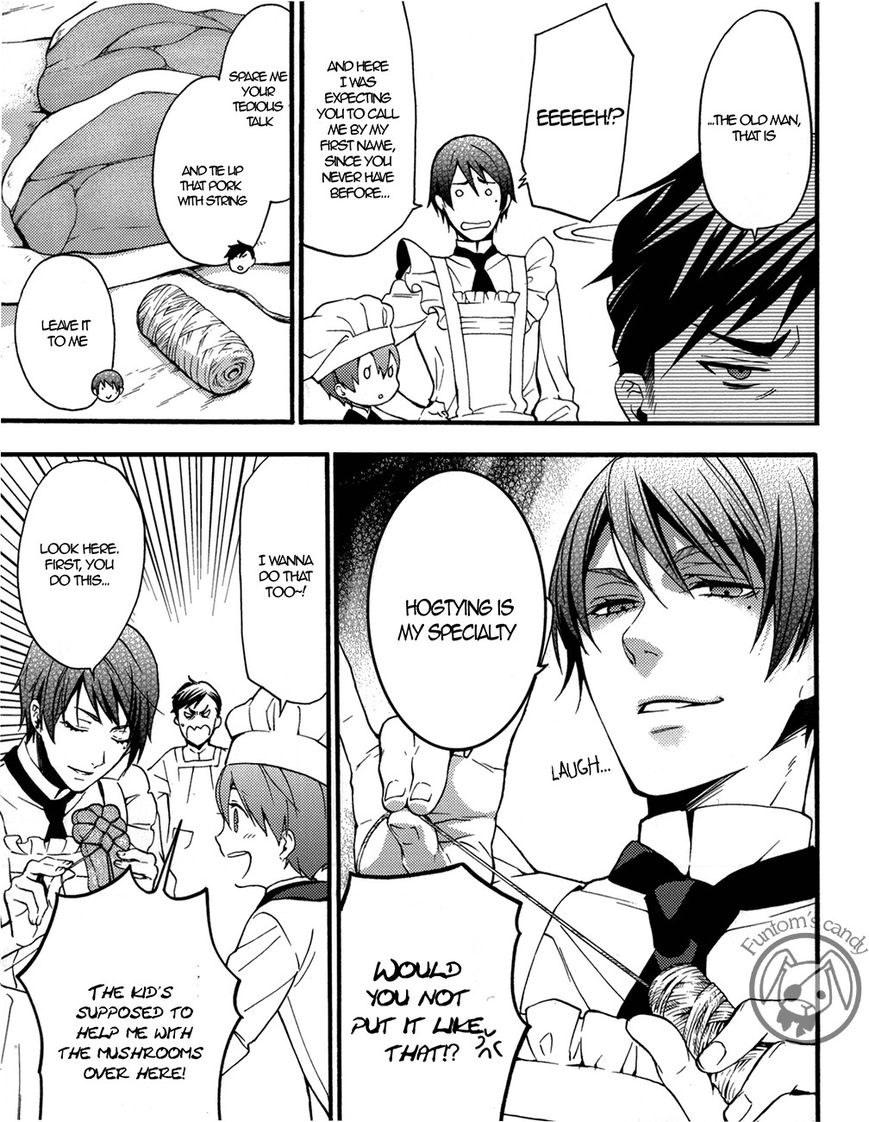 Kuroshitsuji Chapter 99.5 page 17 - Chapter 99.5 : That Butler, Nursing