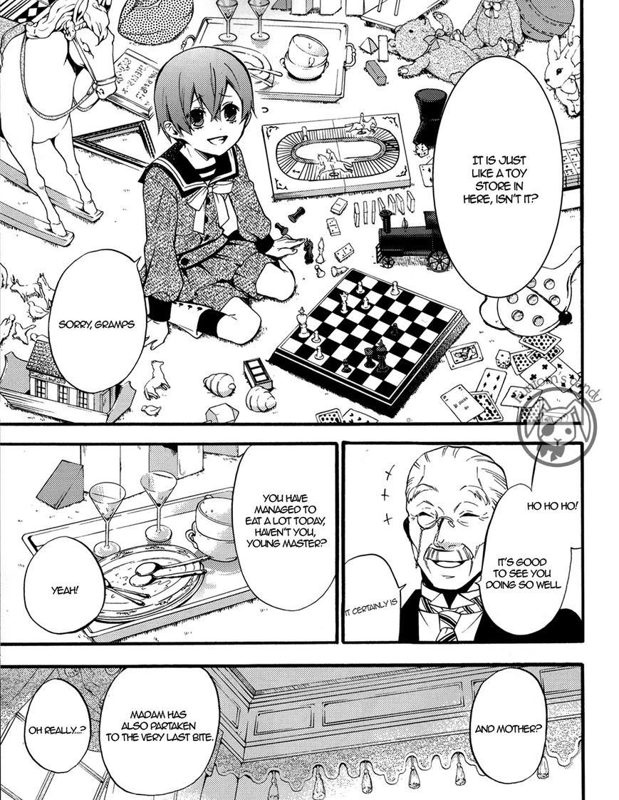 Kuroshitsuji Chapter 99.5 page 25 - Chapter 99.5 : That Butler, Nursing