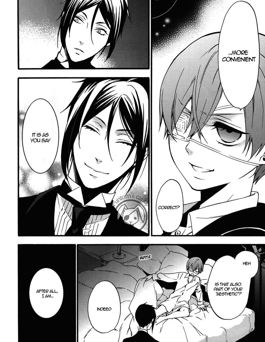Kuroshitsuji Chapter 99.5 page 28 - Chapter 99.5 : That Butler, Nursing
