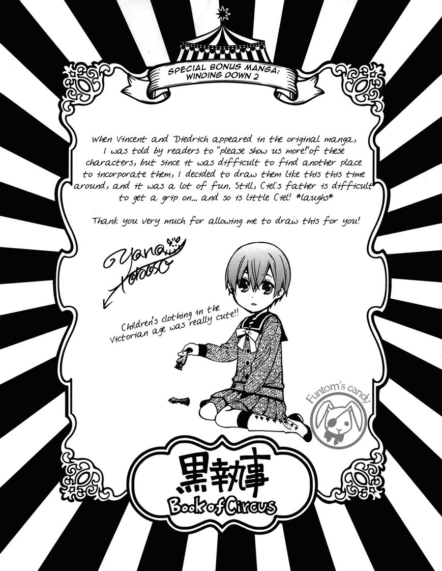 Kuroshitsuji Chapter 99.5 page 31 - Chapter 99.5 : That Butler, Nursing