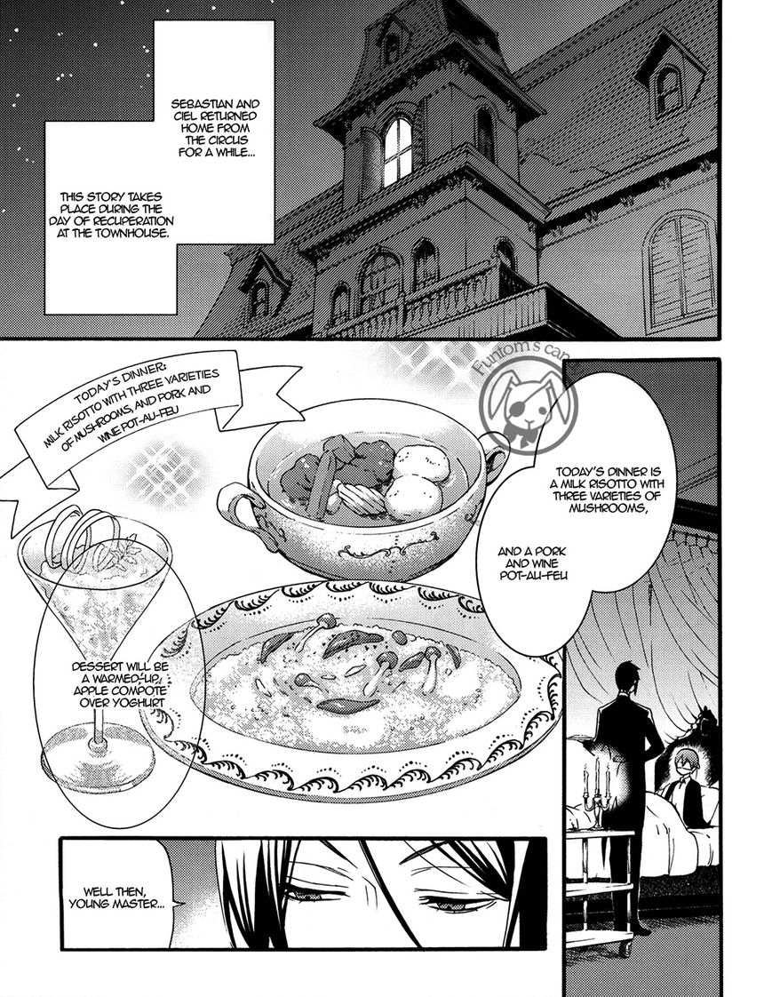 Kuroshitsuji Chapter 99.5 page 5 - Chapter 99.5 : That Butler, Nursing