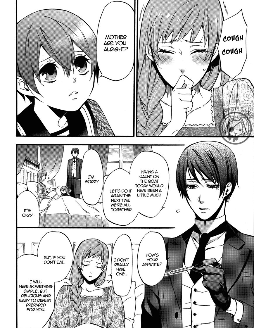 Kuroshitsuji Chapter 99.5 page 8 - Chapter 99.5 : That Butler, Nursing