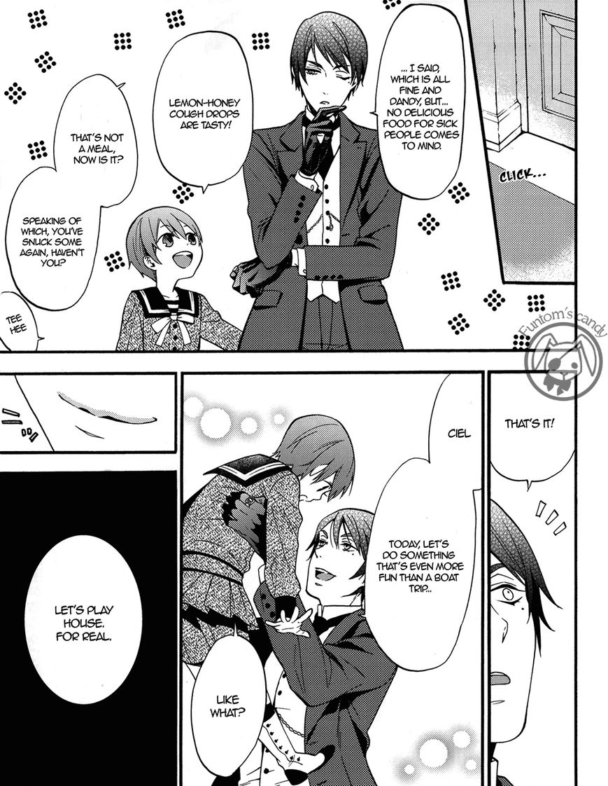 Kuroshitsuji Chapter 99.5 page 9 - Chapter 99.5 : That Butler, Nursing