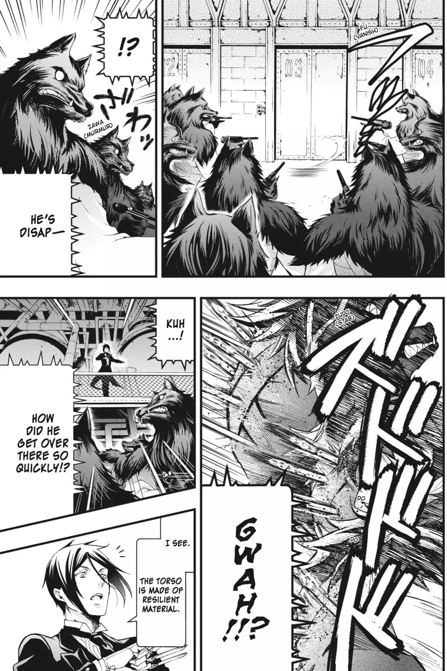 Kuroshitsuji Chapter 99 page 12 - Chapter 99: In the morning: The Butler, In a Rage