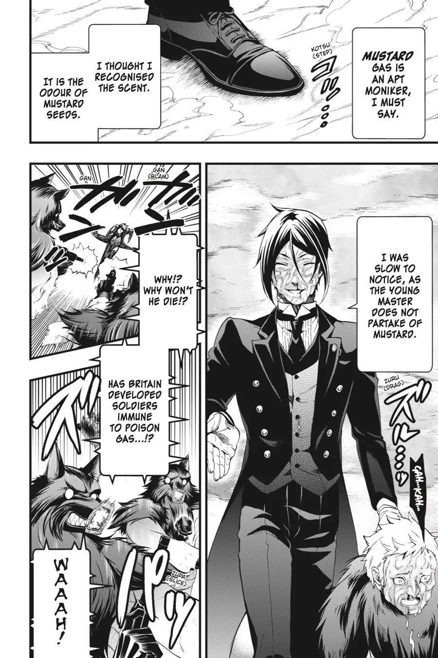 Kuroshitsuji Chapter 99 page 15 - Chapter 99: In the morning: The Butler, In a Rage