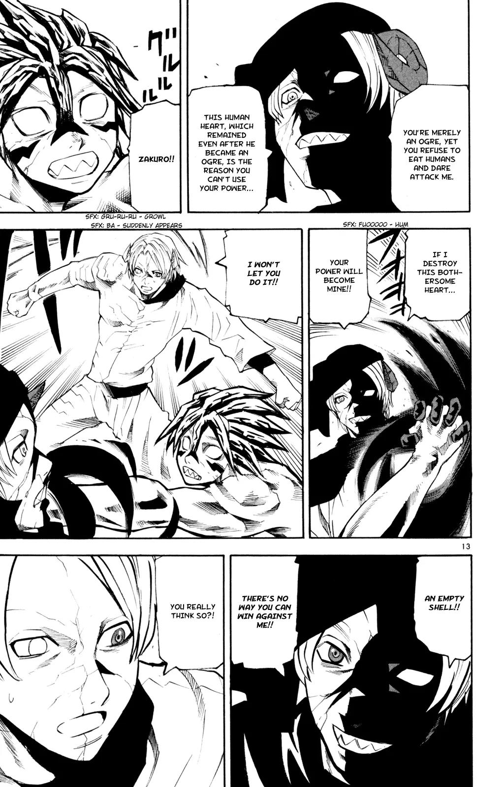 Kurozakuro Chapter 49 page 13 - Chapter 49